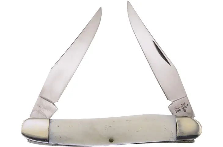 Frost Muskrat Smooth Bone Folding Knife